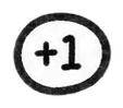+1